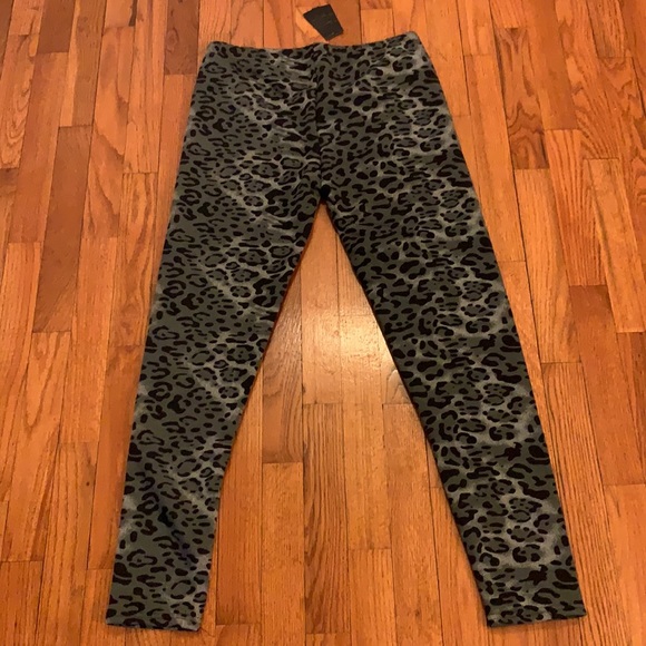 Velvets Grey and Black Fleece Lined Leggings XXL - Picture 4 of 6